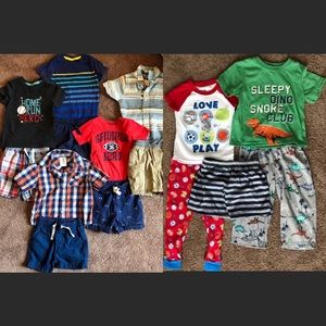 Boys 18M Summer Outfit Bundle